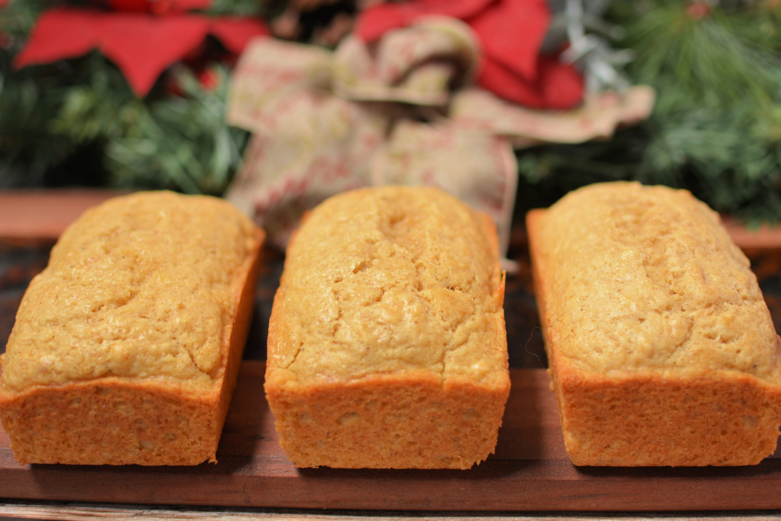 Eggnog Mini Loaves - Cook Nourish Bliss