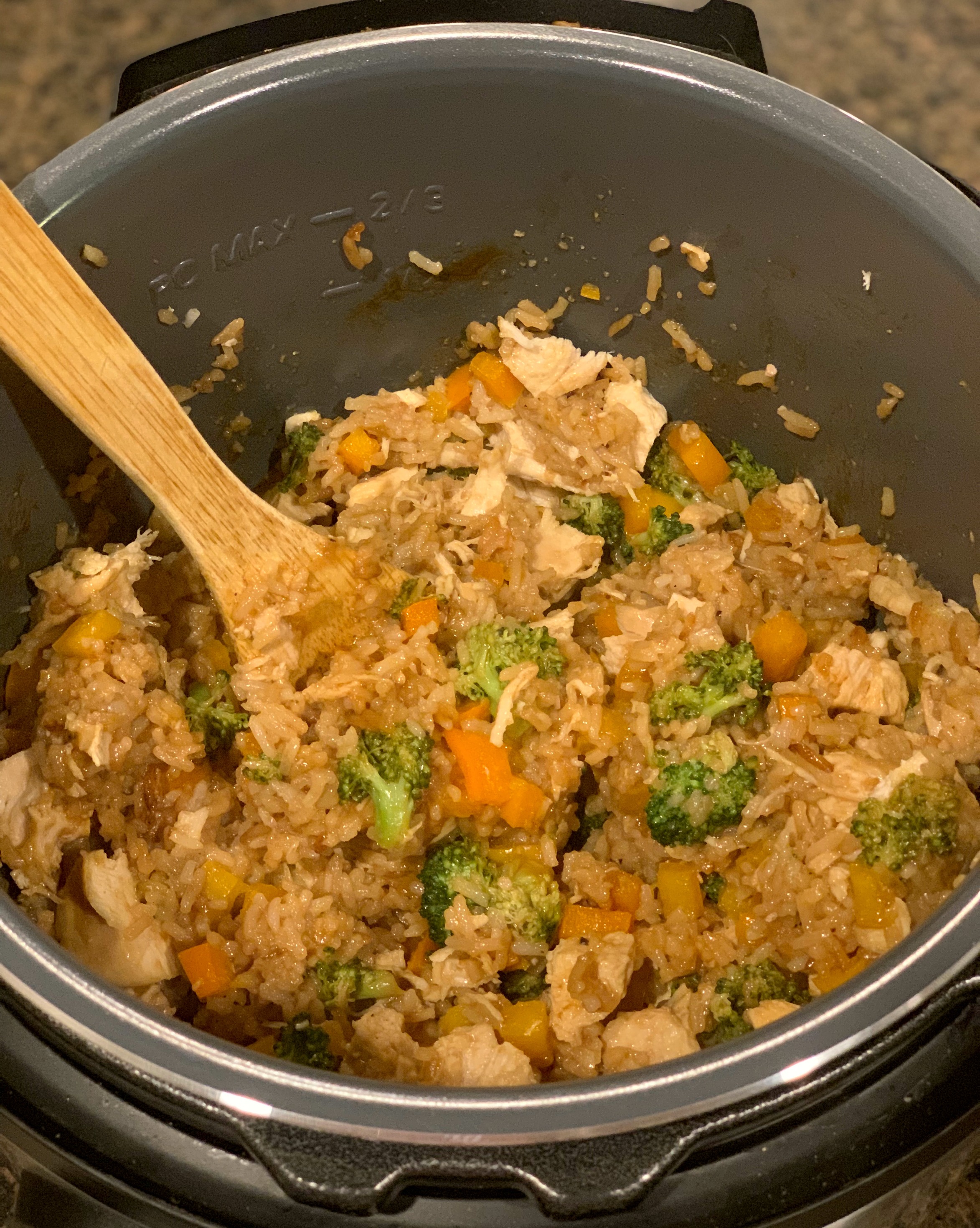 Instant Pot Teriyaki Chicken and Rice