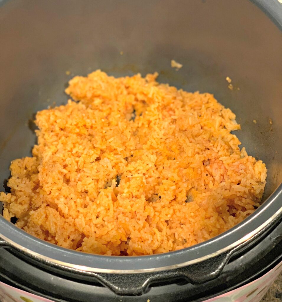 Fluffy Mexican Rice in the Instant Pot