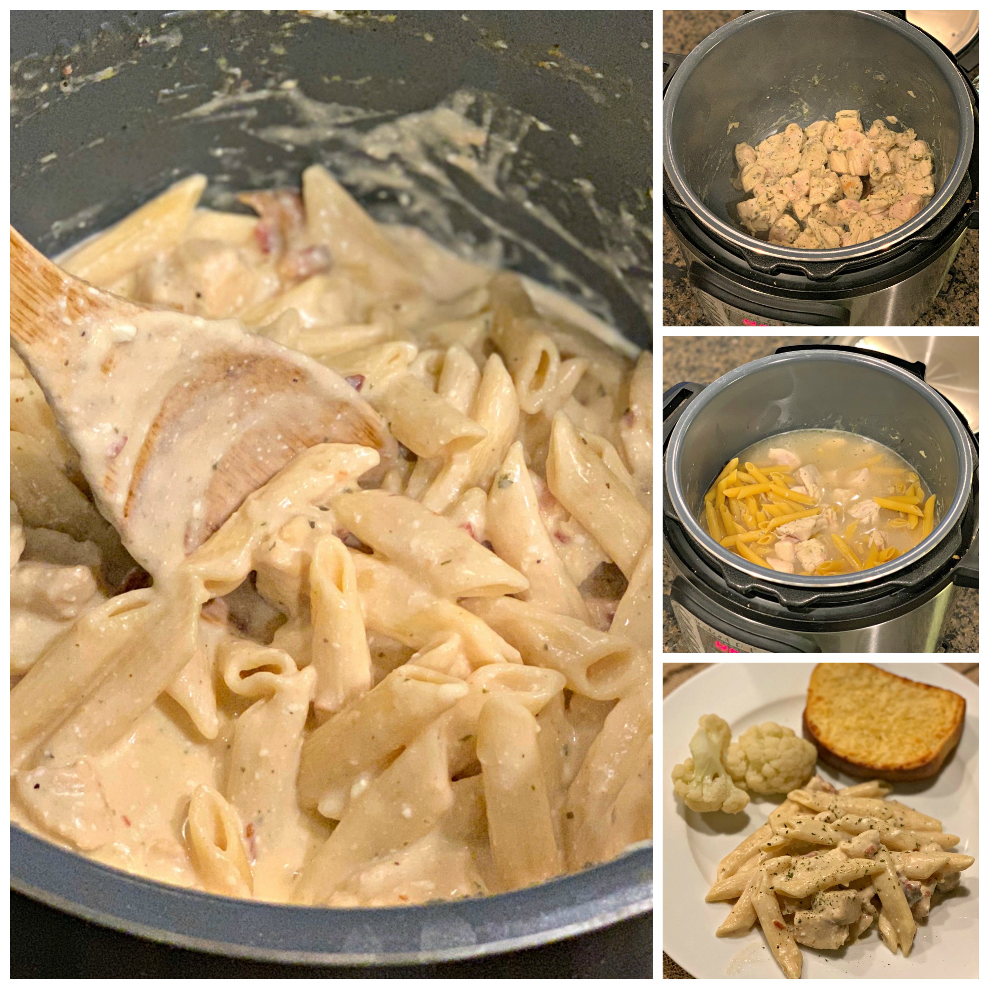 Instant pot chicken online alfredo penne