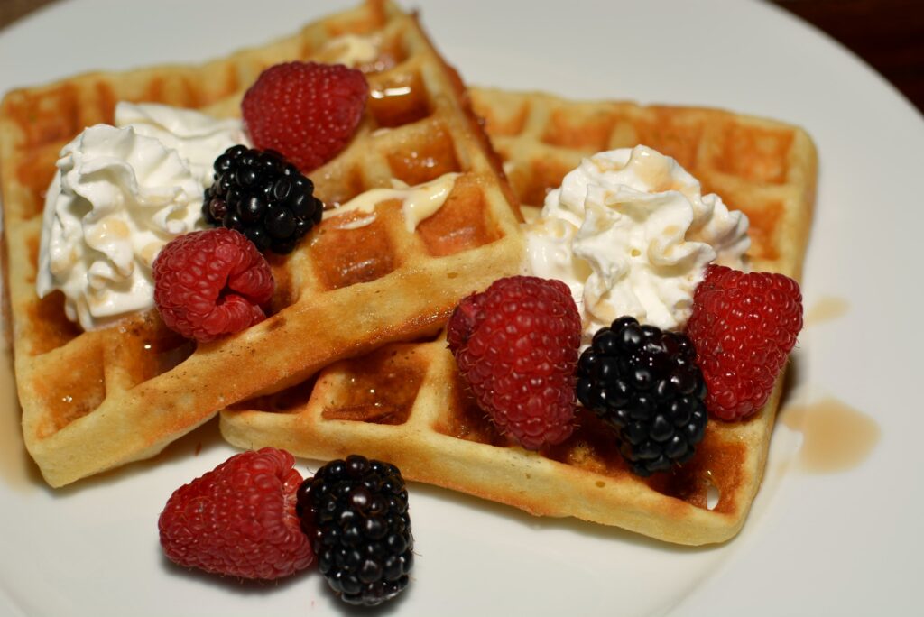 belgian waffles that are moist, fluffy, and packed with authentic flavor