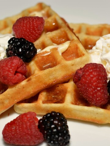 simple and easy, these waffles are packed with authentic taste and freeze perfectly