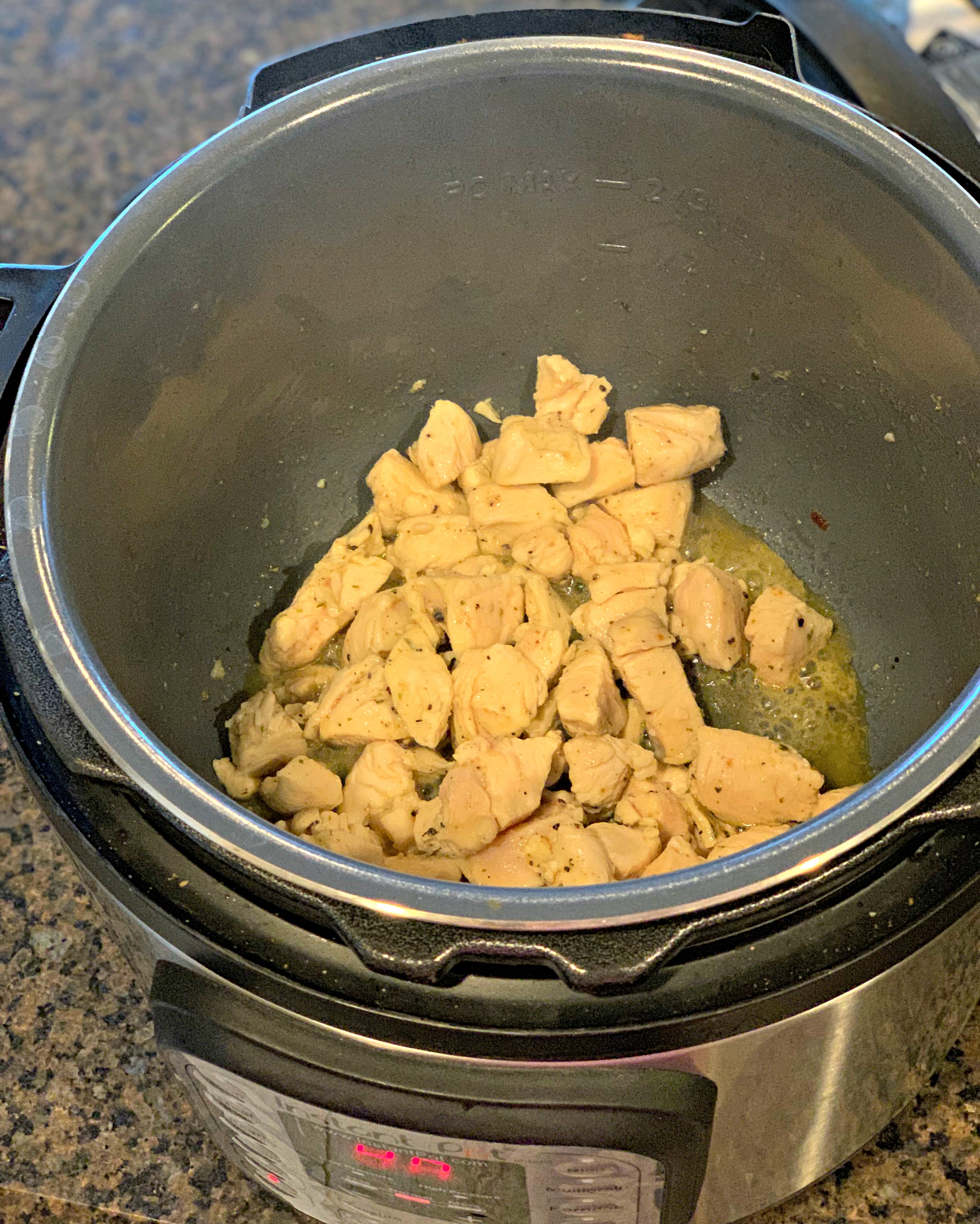 Instant Pot Chicken Pesto Pasta The Cookin Chicks