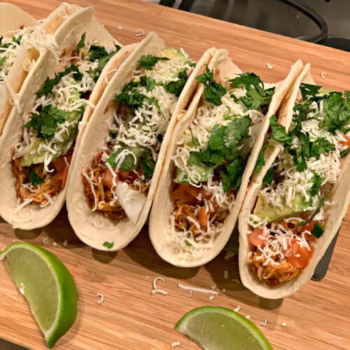 Easy Chicken Tinga Tacos - The Cookin Chicks