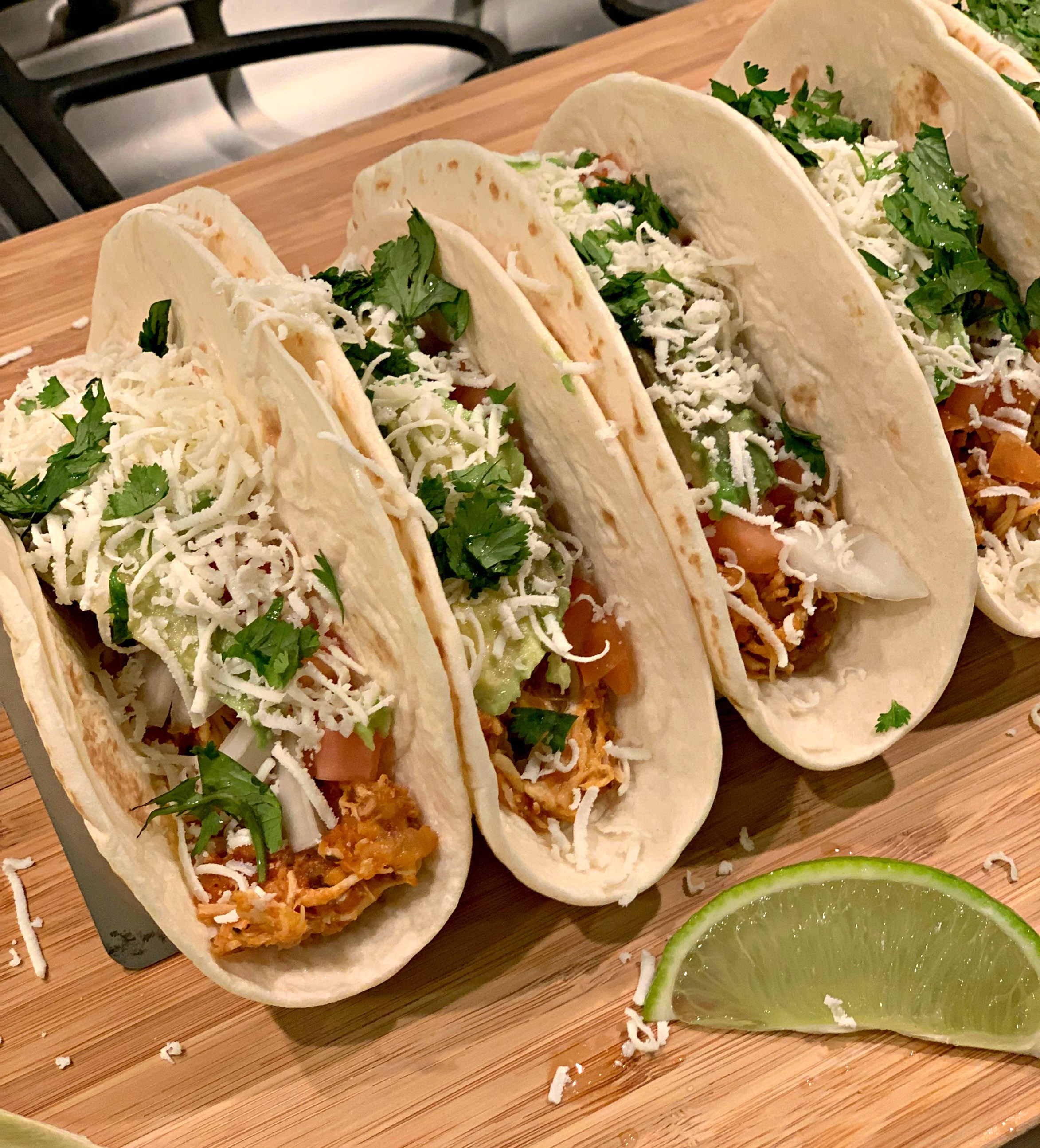 Easy Chicken Tinga Tacos The Cookin Chicks