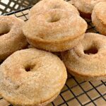 cinnamon sugar donuts that are baked, not fried