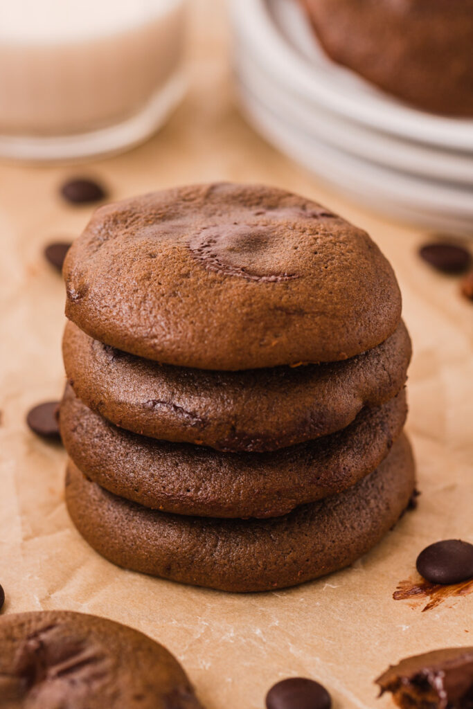 20 Minute Fudgy Chocolate Brownie Cookies - Frosting and Fettuccine