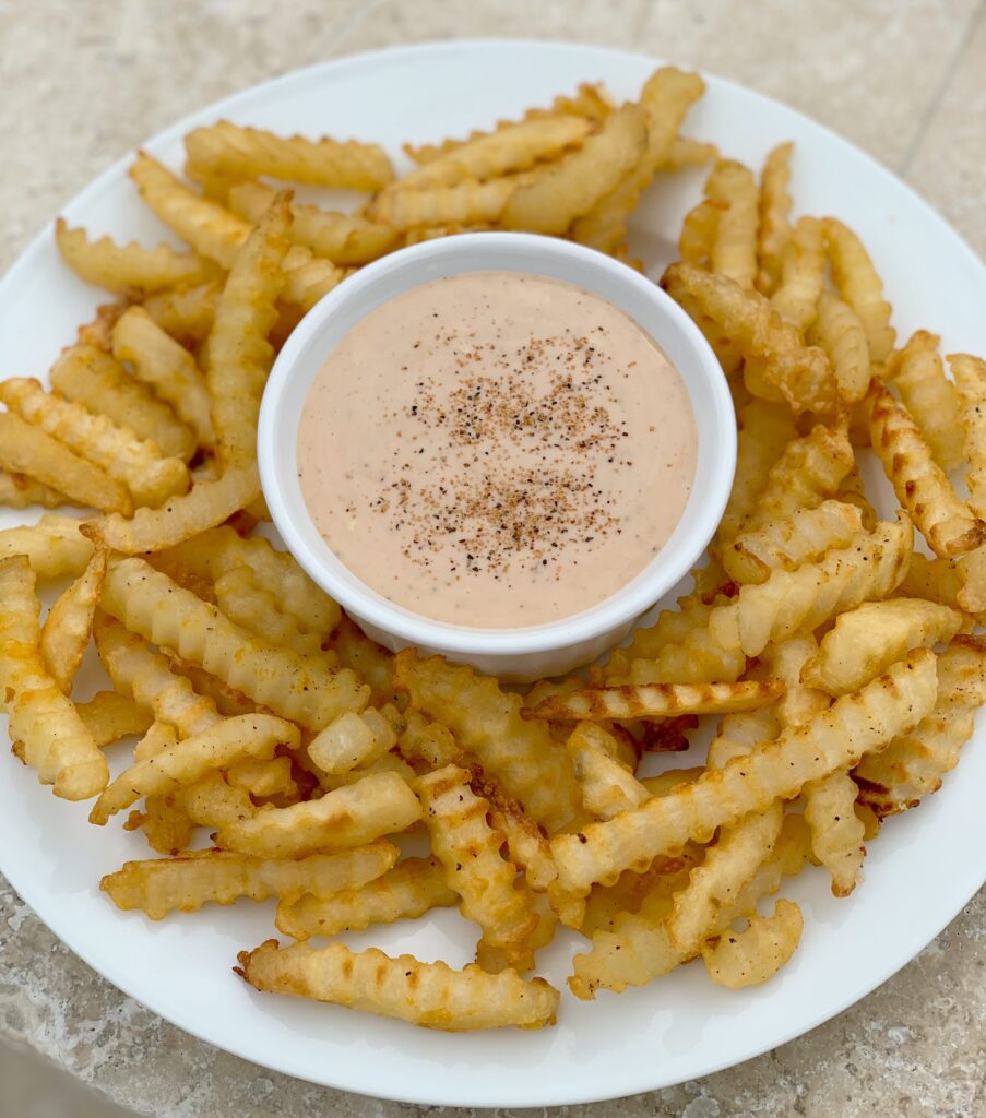 southern comeback sauce served with fries