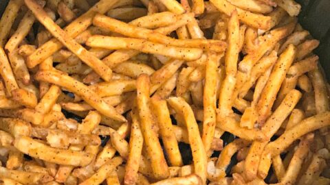 Air Fryer Frozen Seasoned Fries – Real Food with Sarah