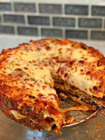 BEST EVER Instant Pot Lasagna