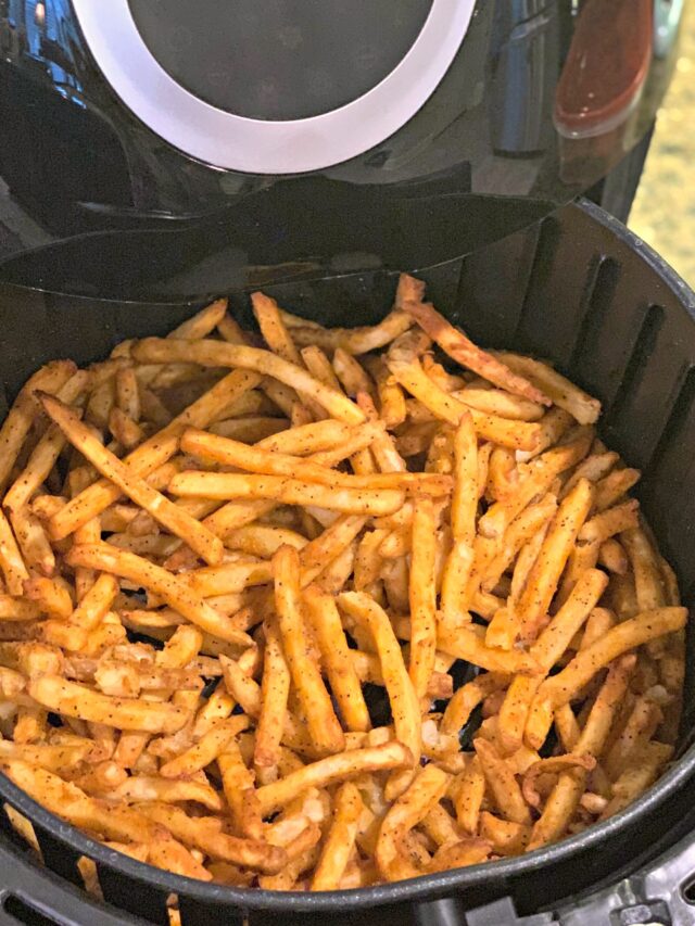 Air fryer outlet french fries frozen