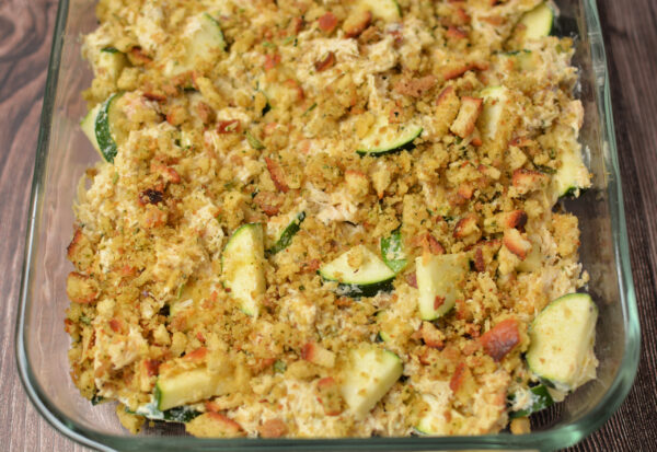 Chicken Zucchini Casserole - The Cookin Chicks