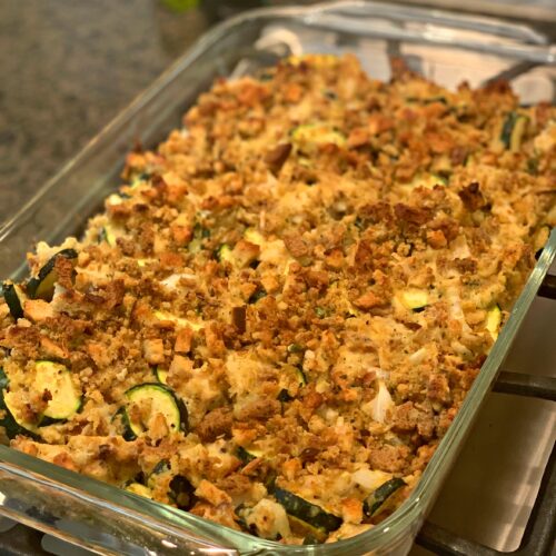 Chicken and Zucchini Casserole - The Cookin Chicks