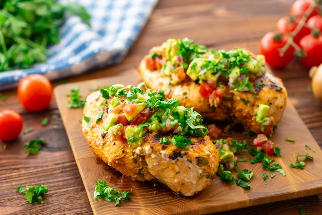 Fresh Cilantro Lime Grilled chicken