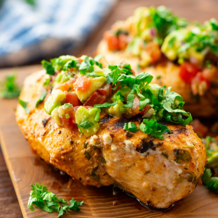 Cilantro Lime Grilled Chicken - The Cookin Chicks