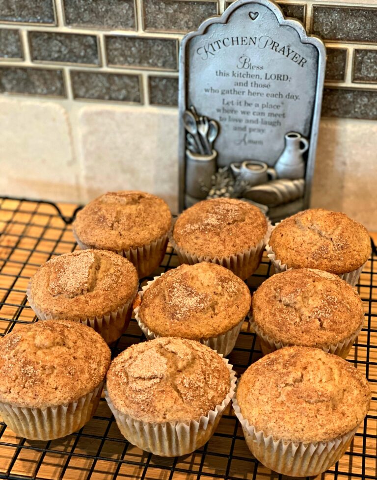 Cinnamon Sugar Breakfast Muffins - The Cookin Chicks