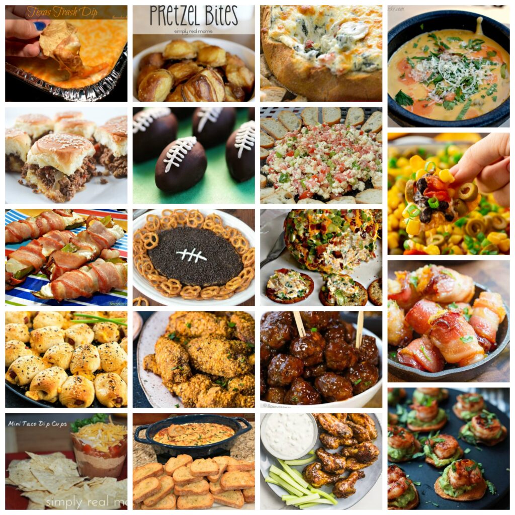 an assortment of tasty appetizers perfect for parties, superbowl, or any occasion