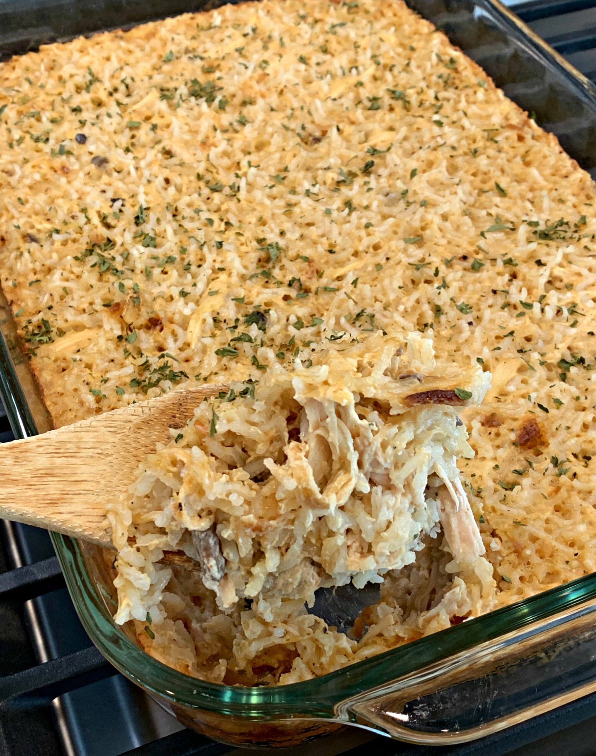 chicken and rice bake