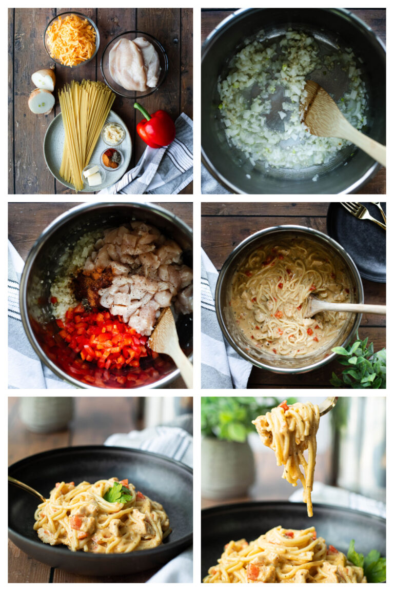 Instant Pot Chicken Spaghetti - The Cookin Chicks