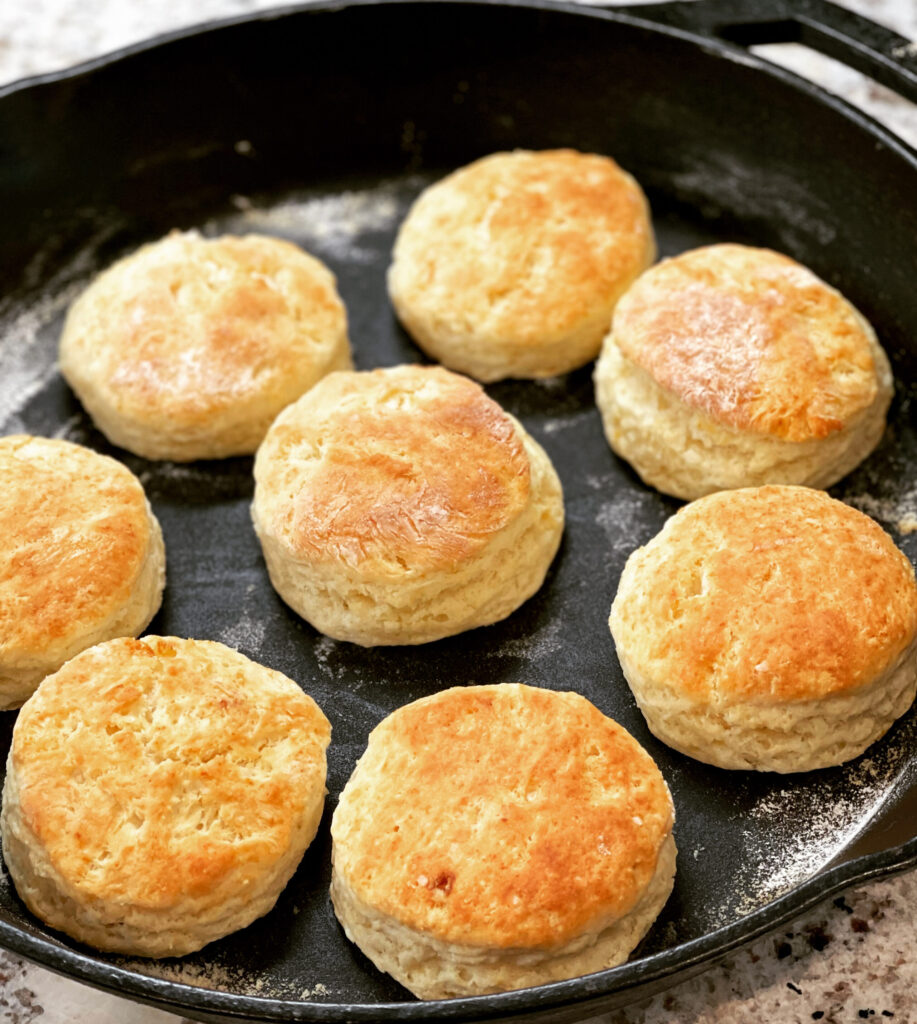 flaky buttermilk biscuit packed with flavor