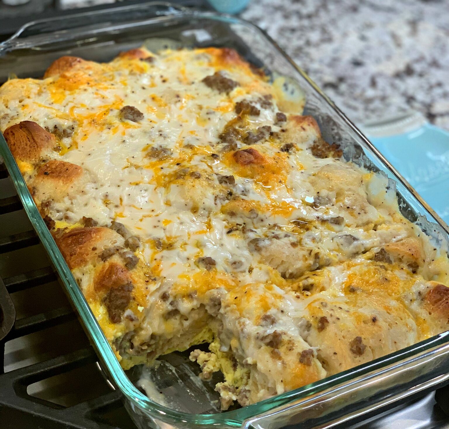 biscuit breakfast casserole