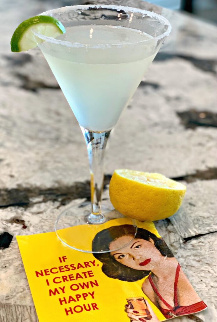this tasty lemon drop martini comes together with only a few simple ingredients and is perfectly sweet
