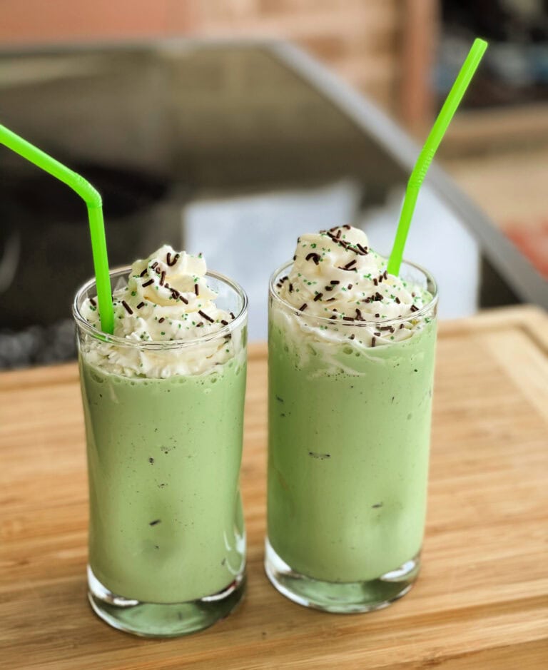 Boozy Shamrock Shake The Cookin Chicks