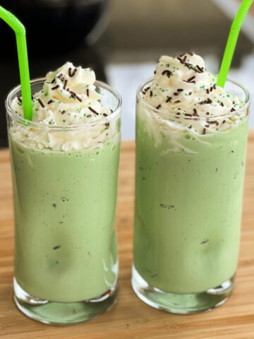 Boozy Shamrock Shake