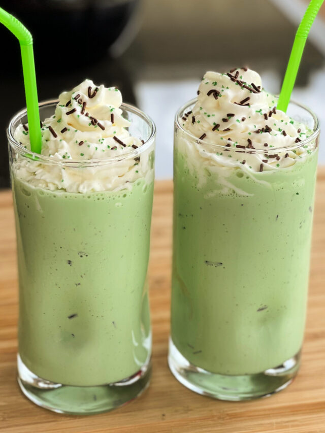 Boozy Shamrock Shake
