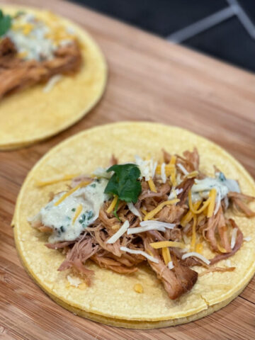 Cilantro Lime Pork Tacos
