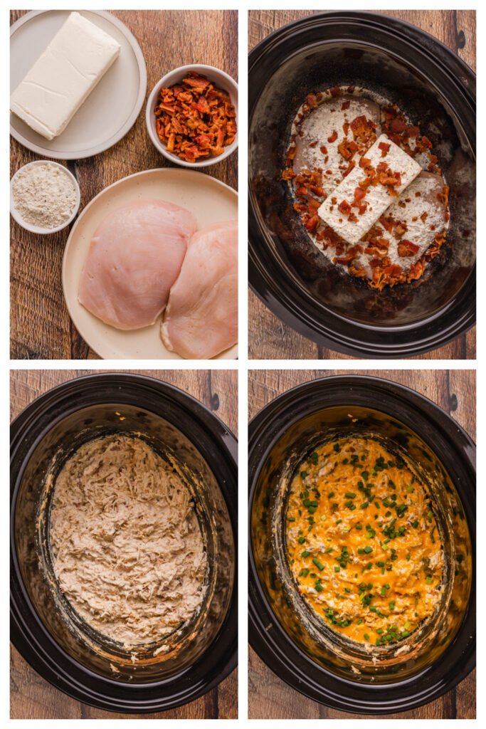 Slow Cooker Crack Chicken - The Cookin Chicks