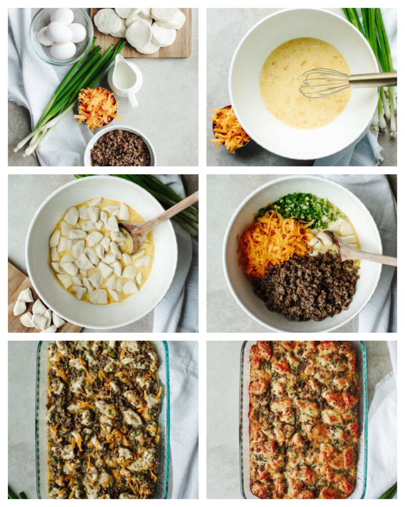 step by step on how to make a simple meal option to serve with guests.