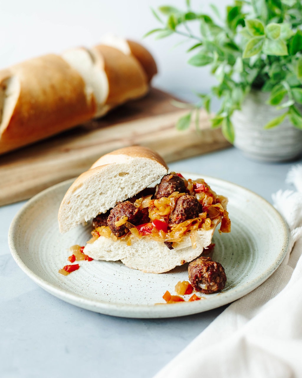 Crockpot Sausage and Peppers