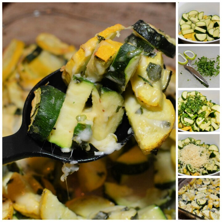 step by step on how to make zucchini casserole
