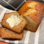 flavorful banana bread made with minimal ingredients
