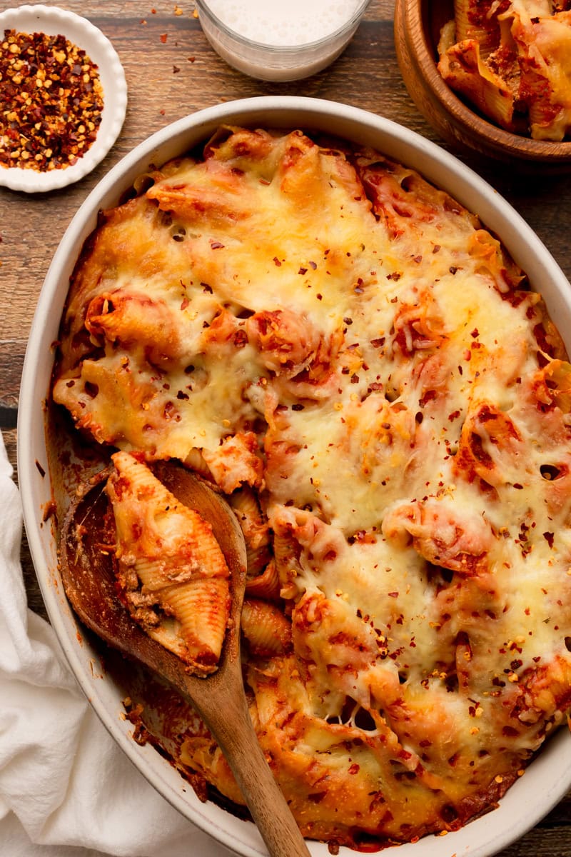 Lasagna Stuffed Shells