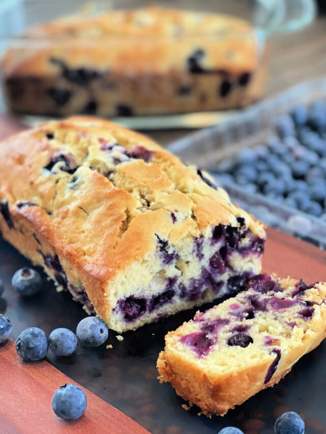 Blueberry Bread - The Cookin Chicks