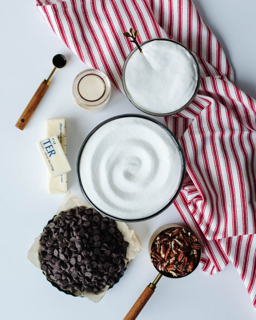 all the ingredients needed to make fantasy fudge.