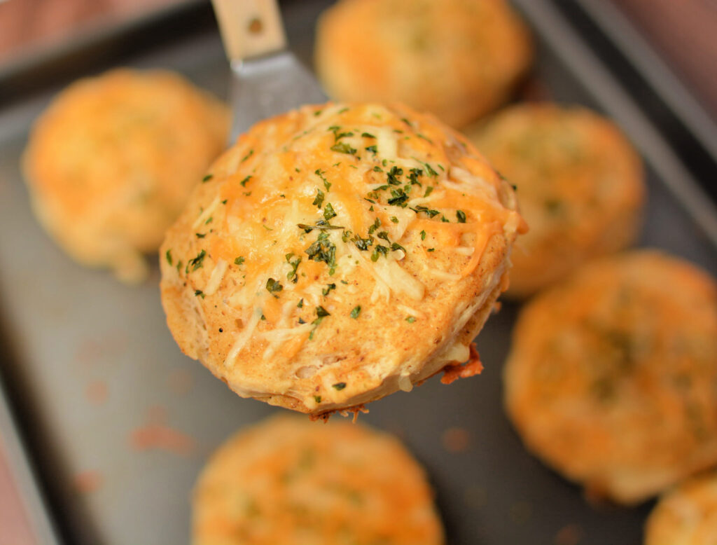 red lobster cheddar bay biscuit baked and ready to eat