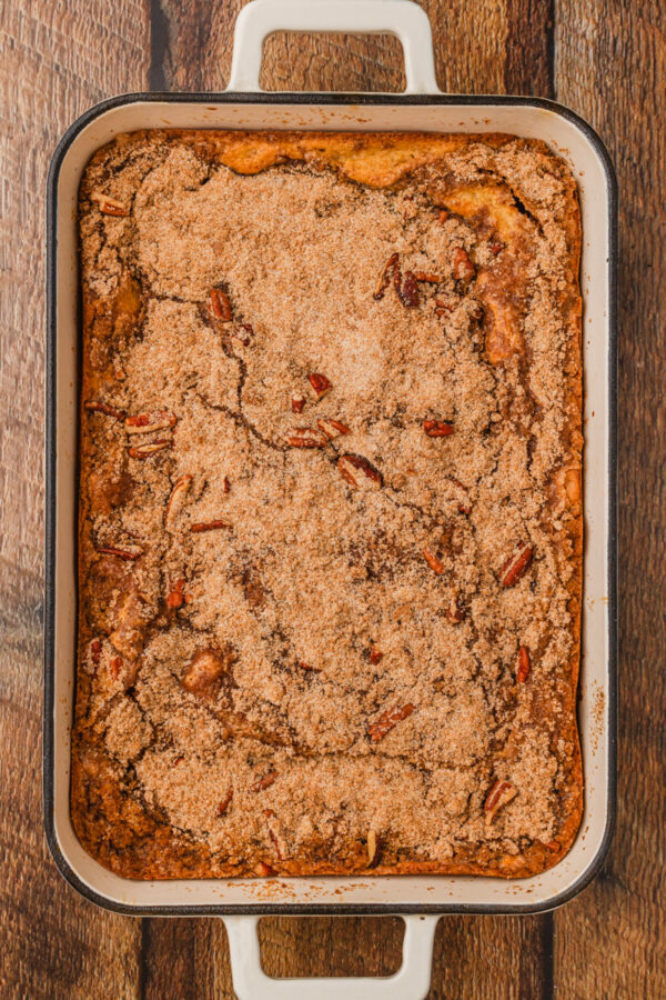 Applesauce Coffee Cake - The Cookin Chicks