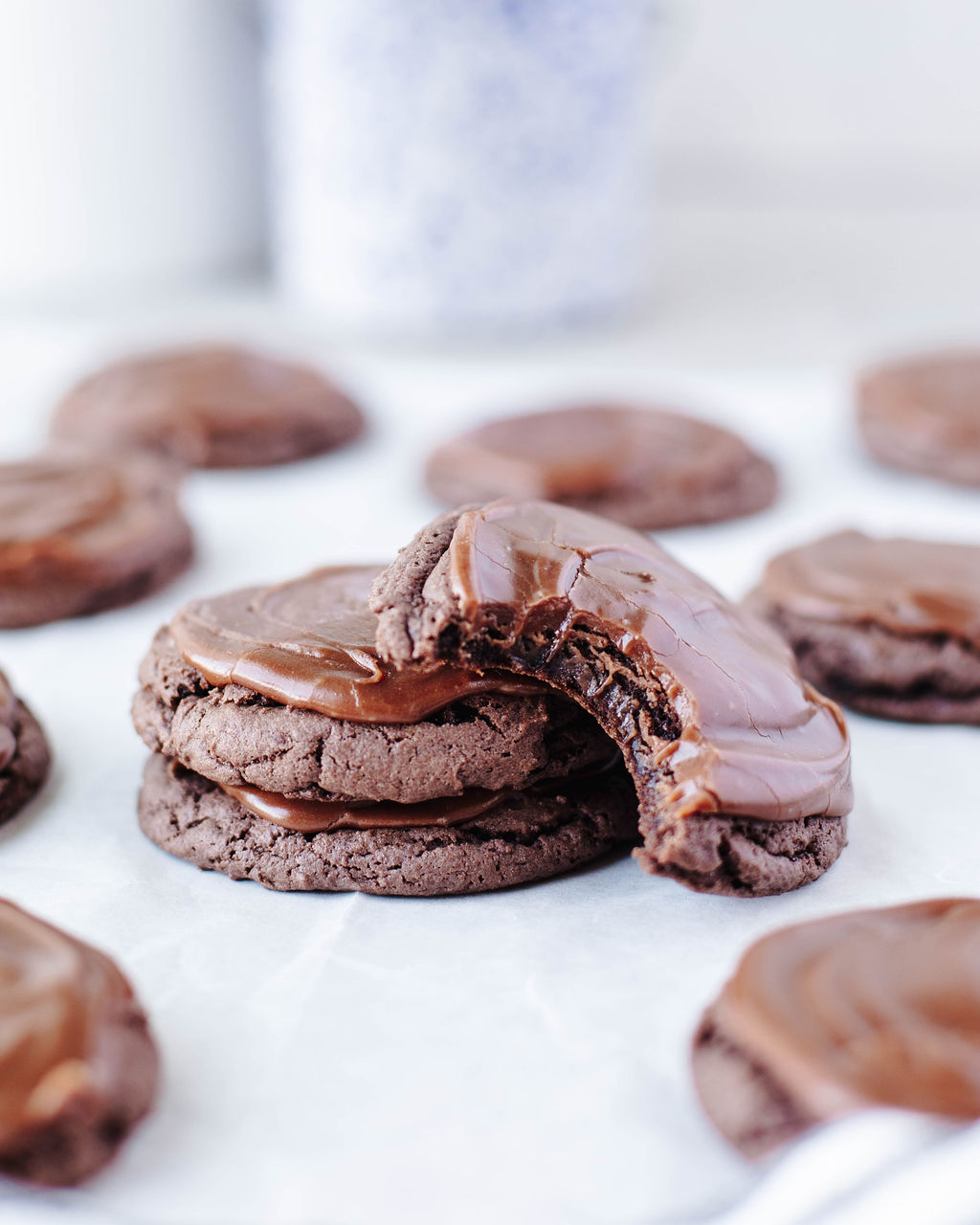 Shortcut Texas Sheet Cake Cookies