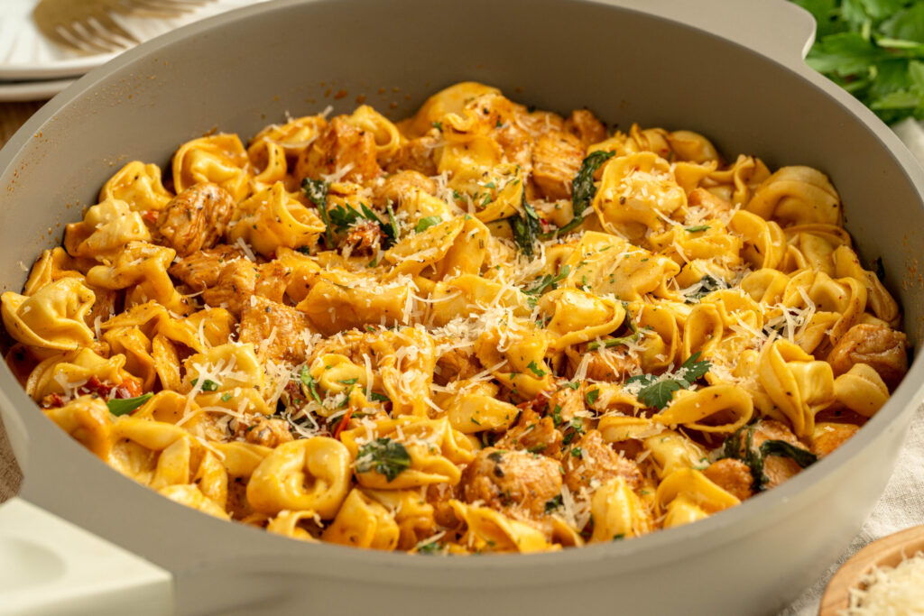a hearty dinner option that is made with sun-dried tomatoes.