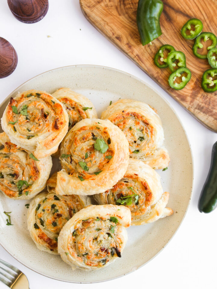 Jalapeno Popper Pinwheels