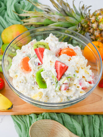 a tropical Island themed dessert with simple ingredients.