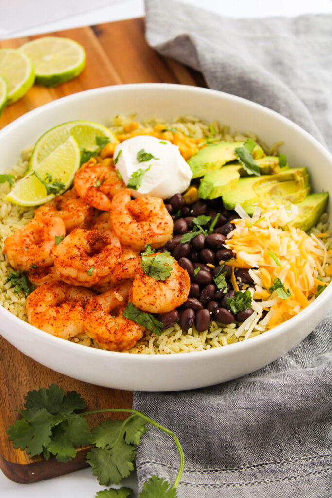 a healthy seafood dinner option made with fresh ingredients.