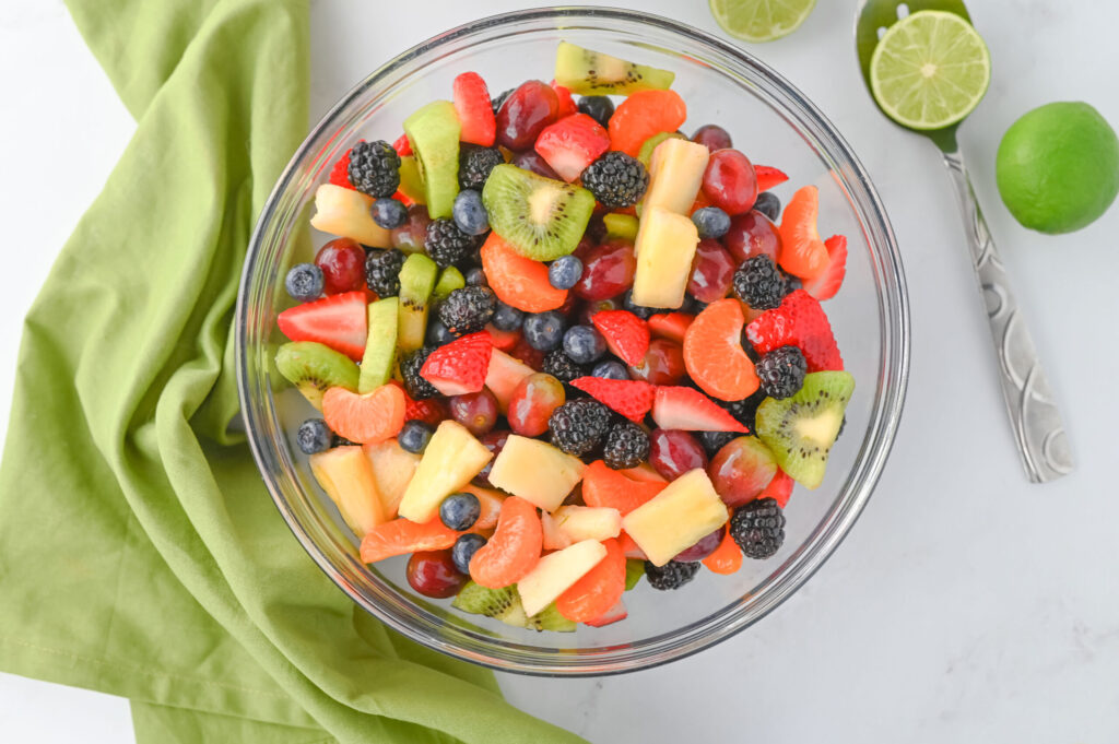 a zesty, tangy side dish made with fresh ingredients.