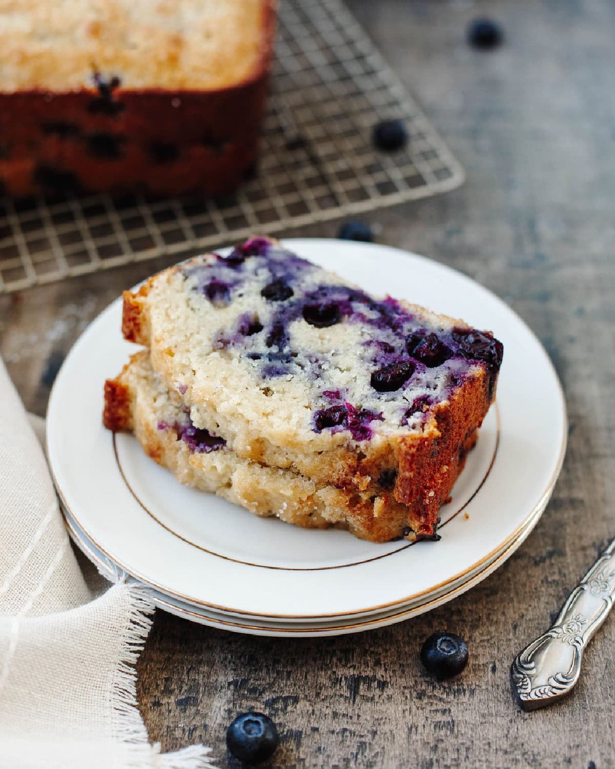Blueberry Muffin Bread Recipe