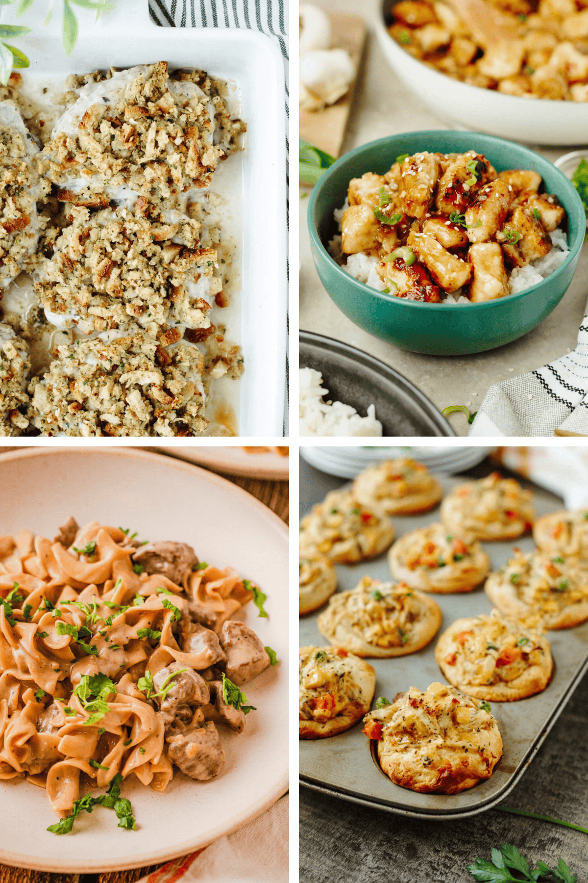 Weekly Meal Plan #18 with five easy family dinner ideas for October