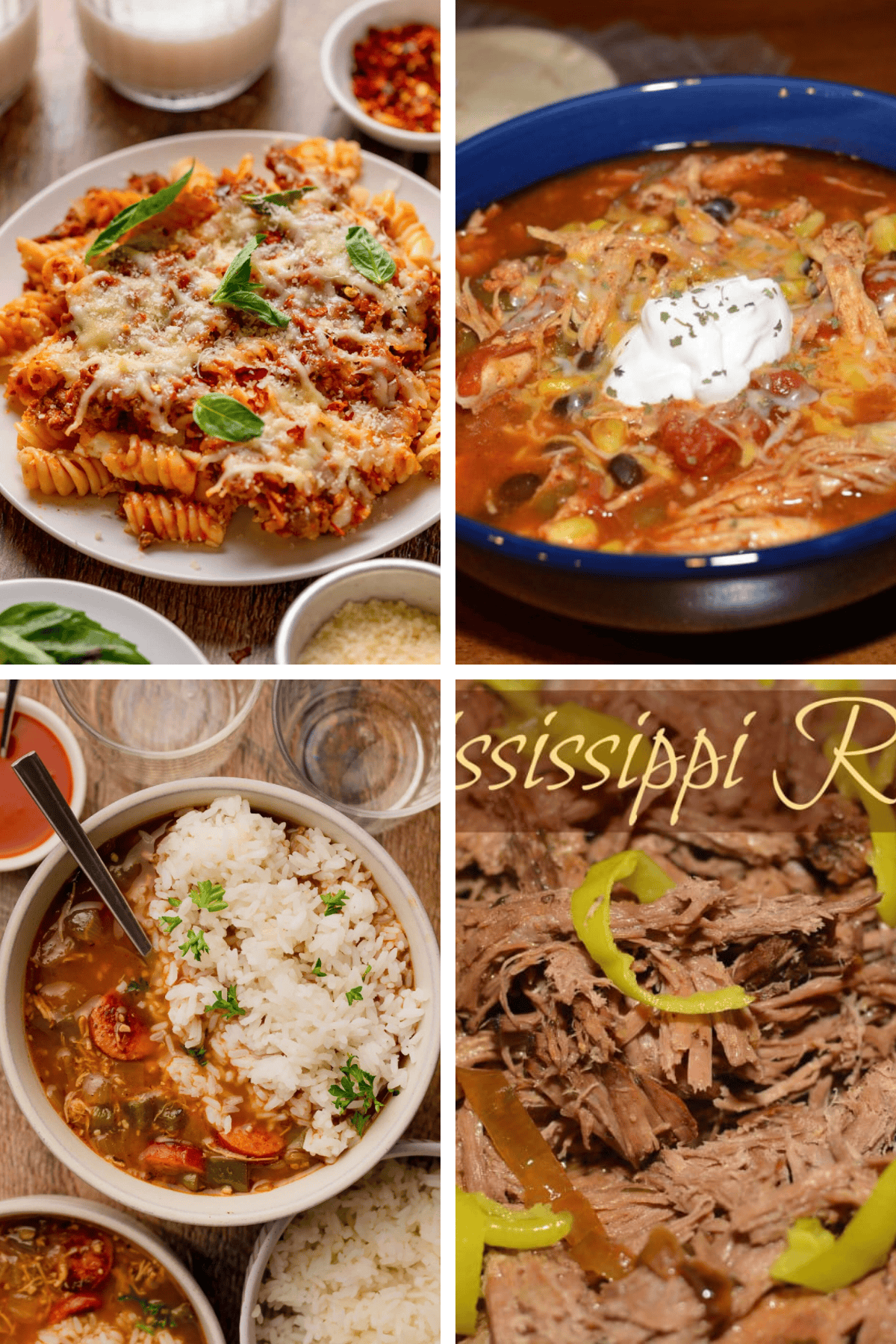 Weekly Meal Plan #19 featuring five easy family dinner ideas for October