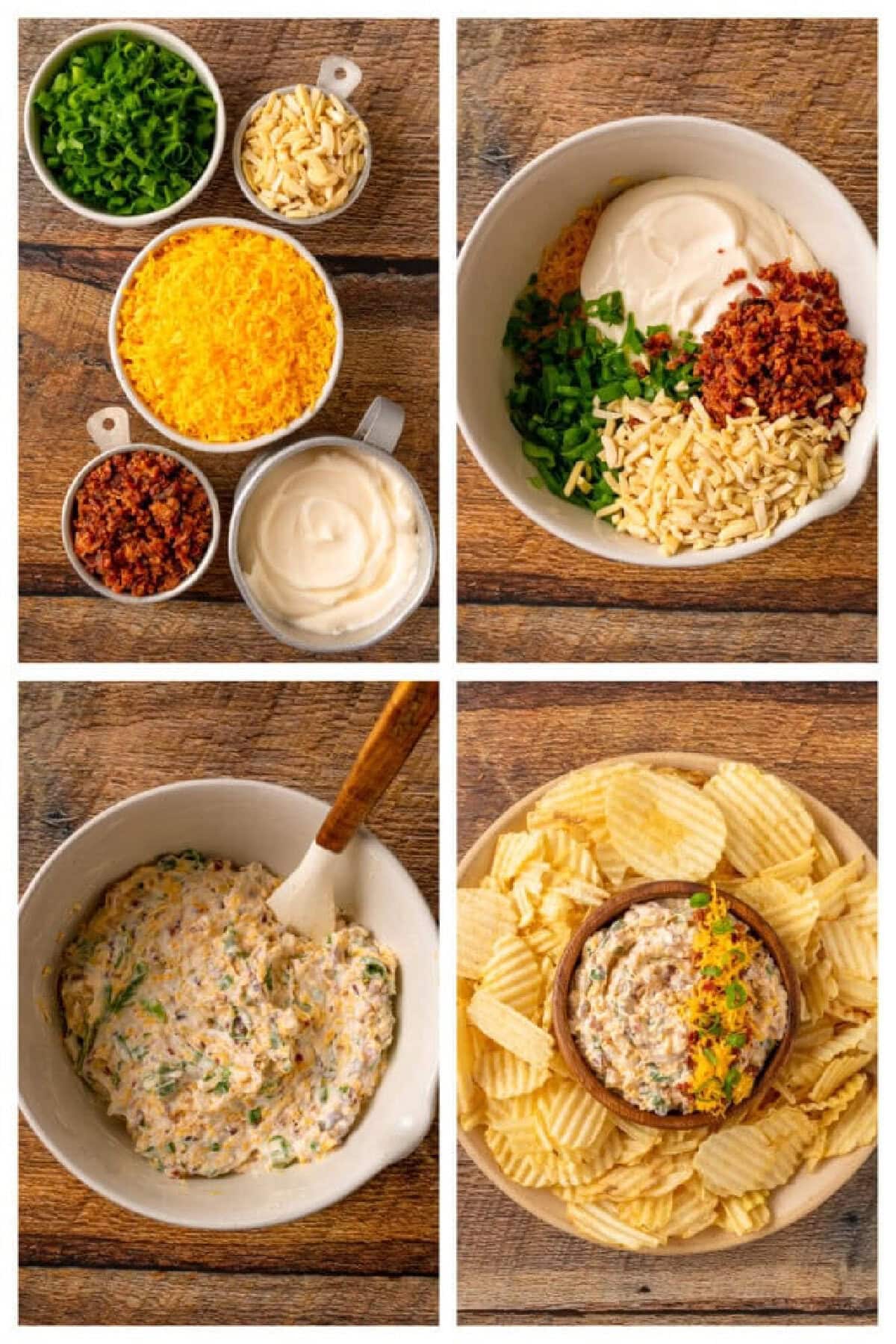 Step by step on how to make million dollar dip.